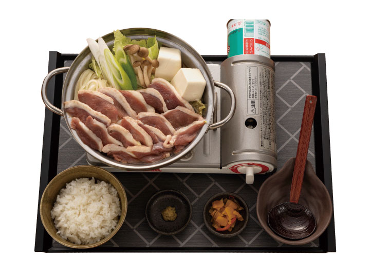鴨鍋定食 鴨肉大盛