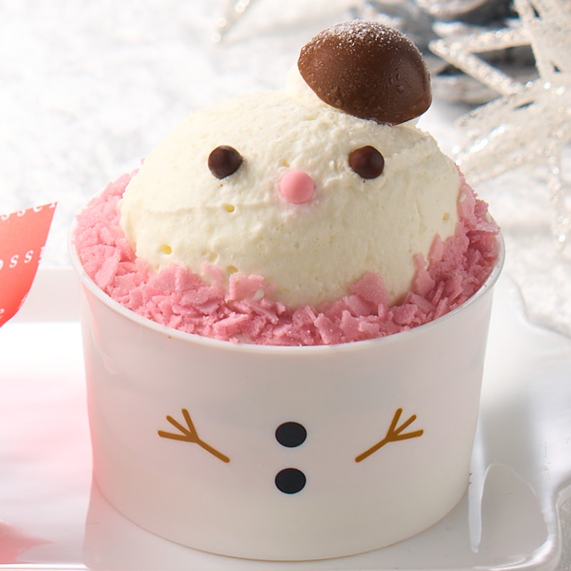 Xmasまんまるゆきだるま