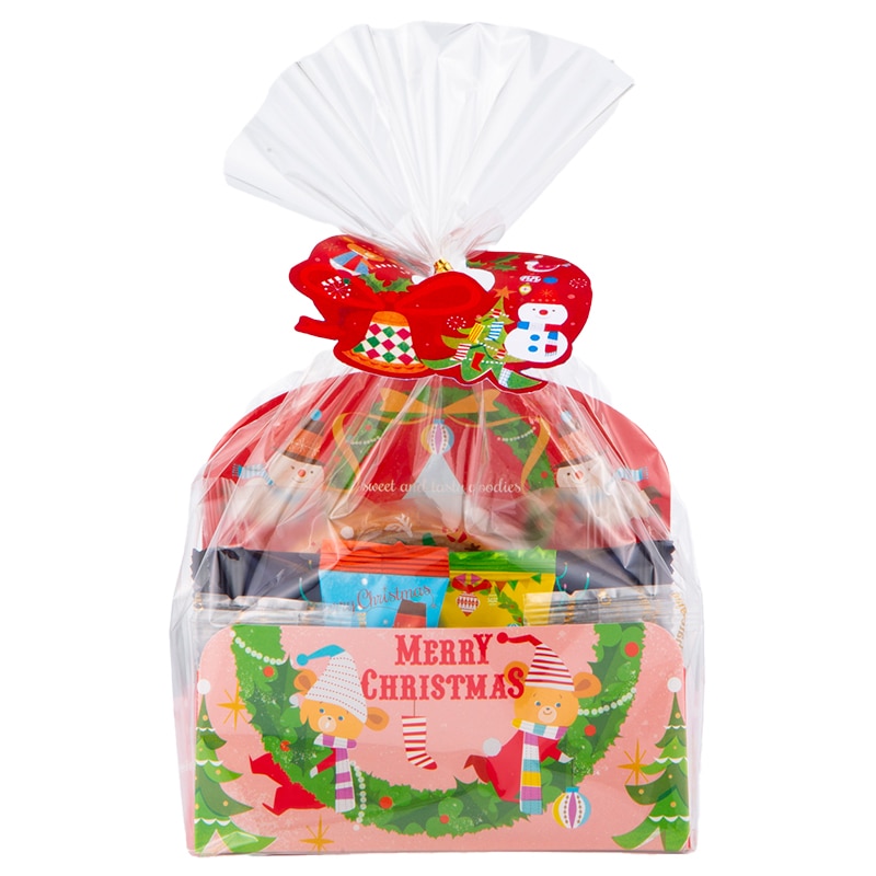 Xmas菓子ラッピング