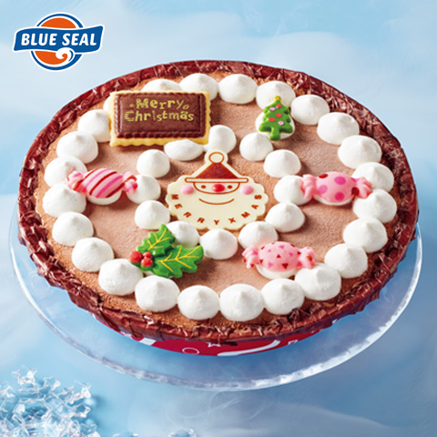 ブルーシール12フレーバーハッピーアイスケーキ（チョコベース）
