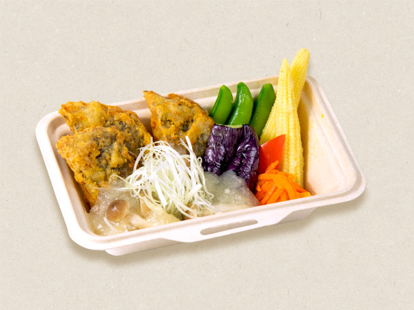 骨まで食べられる黄金カレイ 塩麹みぞれあん（お弁当）