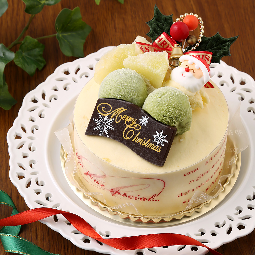 【クリスマス】高知県産マスクメロンクリスマスアイス