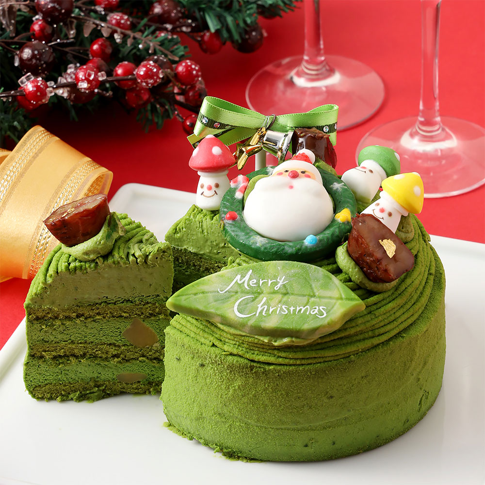 【クリスマス】宇治のモンブラン茶畑