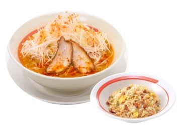味噌ねぎらーめんチャーハンセット