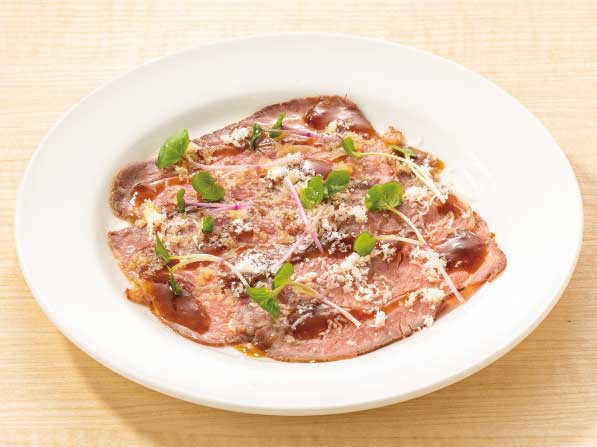 牛肉のタリアータ