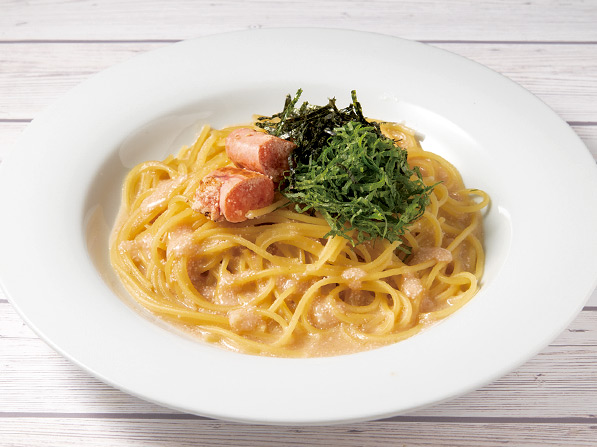 炙りたらこと大葉のたらこスパゲッティ