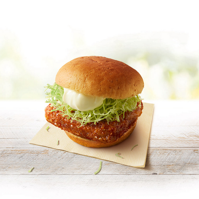 和風チキンカツバーガー