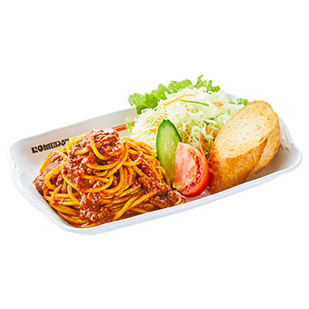 「コクと旨味の本格派」ミートソース（ドリンク注文時）