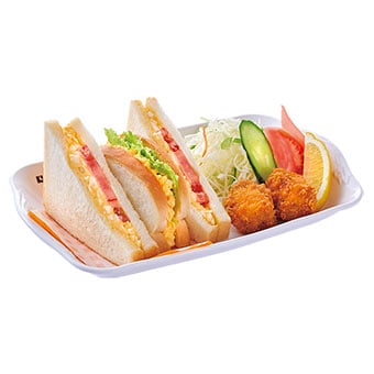 たまとまレタスサンド　コメチキ2ケ付き（単品）