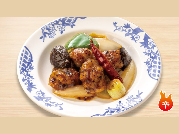 鶏肉の旨辛豆鼓炒め（小皿）