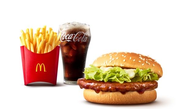 ひるまック てりやきマックバーガー セット