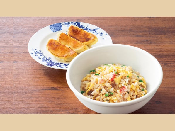 餃子・半チャーハンセット