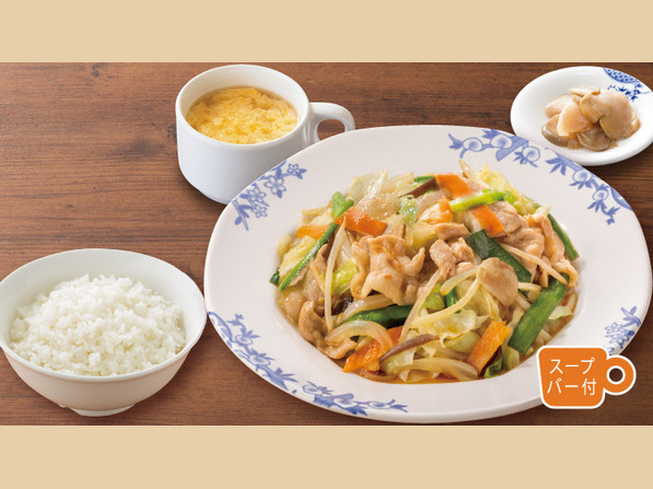 野菜炒め定食