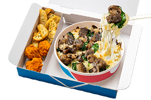 ピザライスボウル 炭火焼ビーフ＋お好きなサイド2個