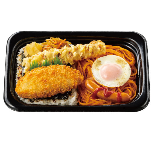 BIGのり弁当(ナポリタン)