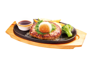 たっぷり大根おろしの手ごねハンバーグ