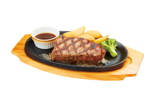 直火焼き厚切りサーロインステーキ