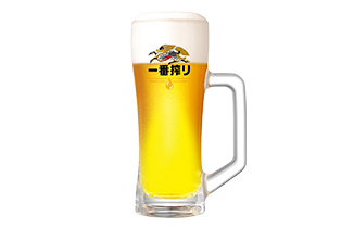 キリン一番搾り生ビール 中