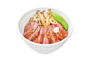 みすじステーキ丼