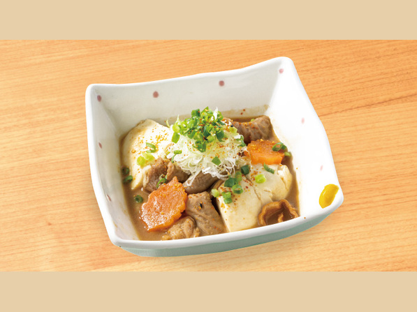国産もつ煮豆富