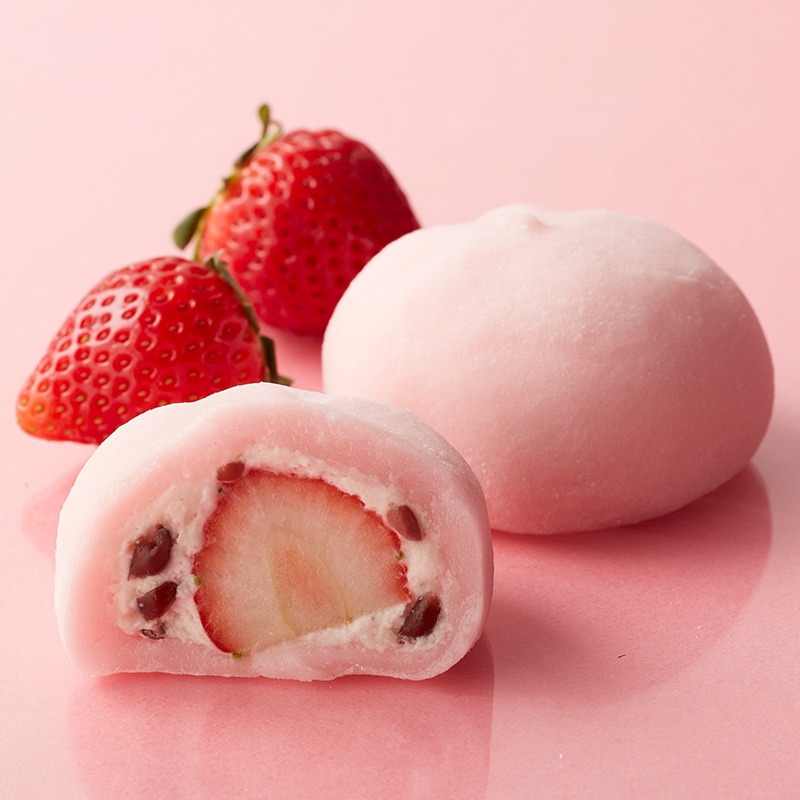 一粒苺のホイップクリーム大福