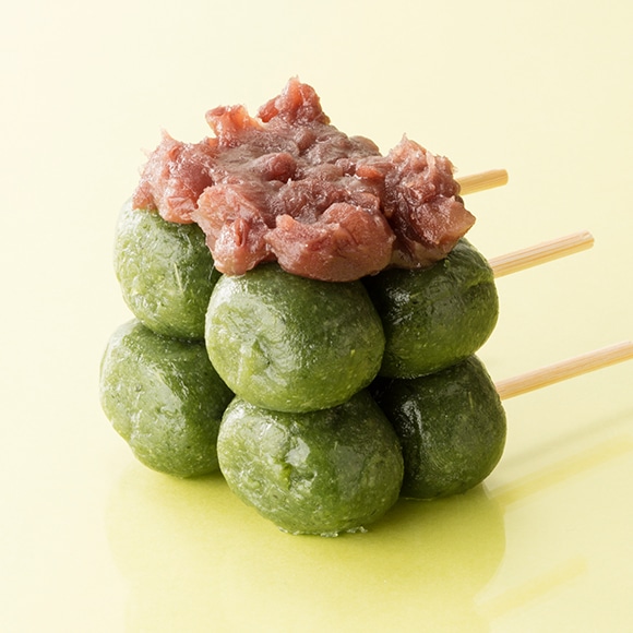 よもぎ香る粒餡団子カップ入
