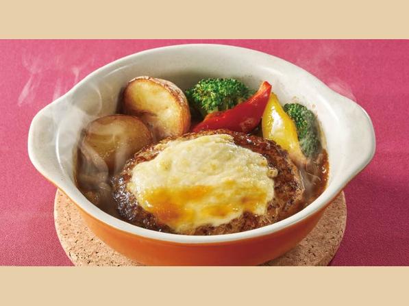 オニオングラタンハンバーグ