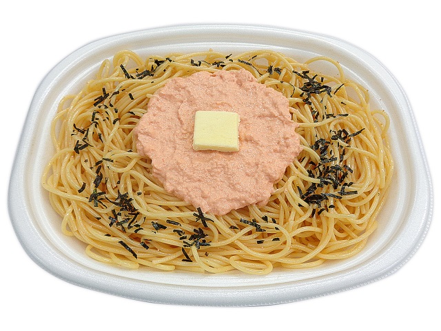 明太マヨパスタ かねふく明太子使用