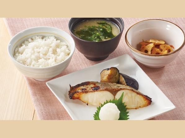 銀ひらすの西京焼き膳