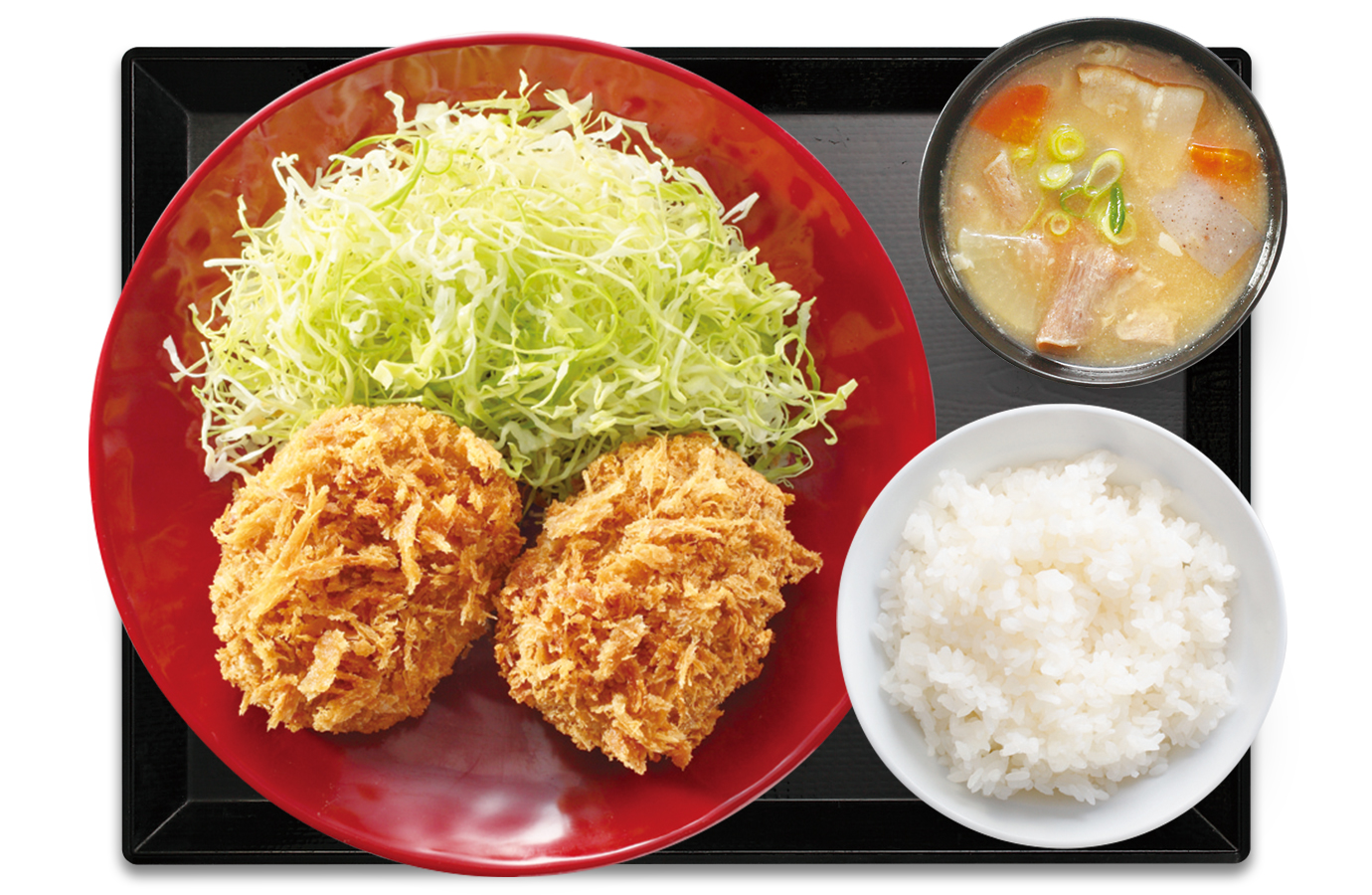 メンチカツ定食