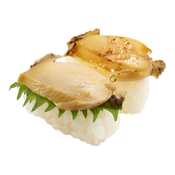 あわび食べ比べ（炙り・生）