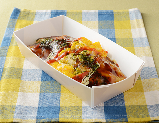 1/2日分の野菜が摂れる 玉子乗せキャベツ包み焼