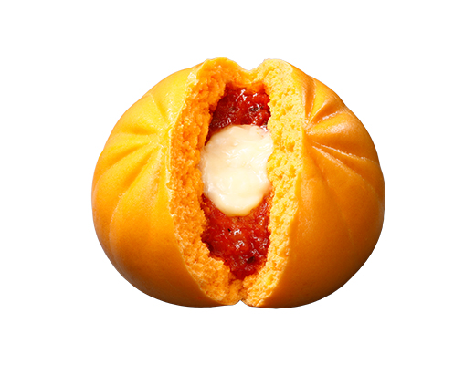 とろーりチーズとトマトのピザまん