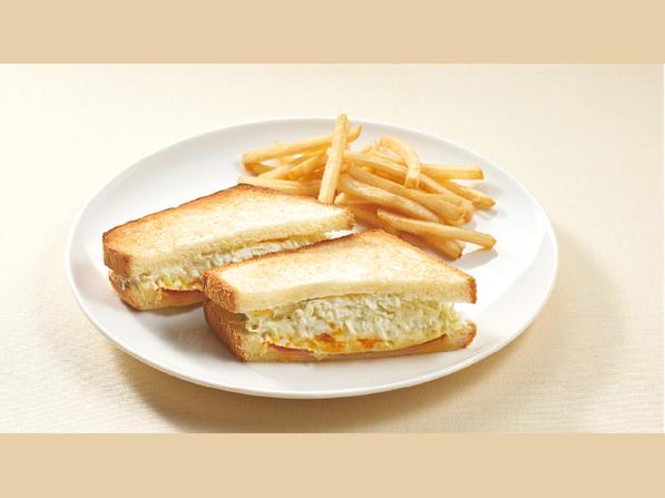 シャキシャキキャベツのベーコンエッグサンド 単品