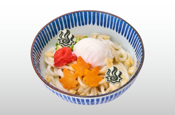 ユクモ村名物　温泉明太釜玉うどん
