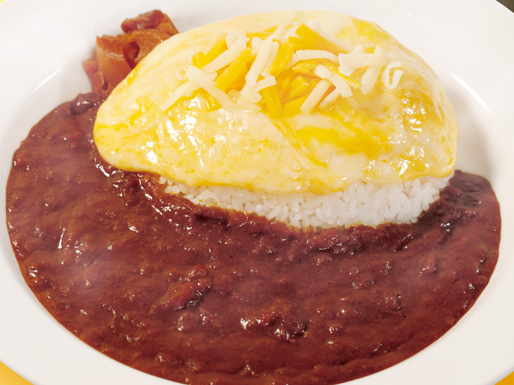 チーズかけビーフカレー