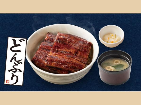 うな丼 ダブル味噌汁・漬物付き