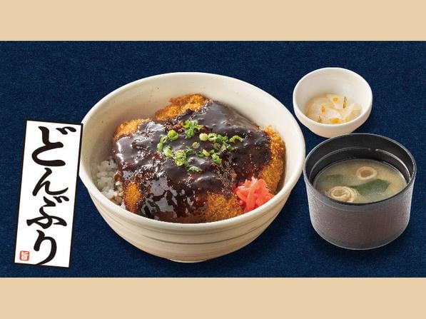 味噌カツ丼味噌汁・漬物付き