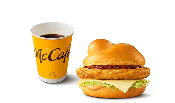 油淋鶏チーズ チキンタツタ 朝マックコンビ