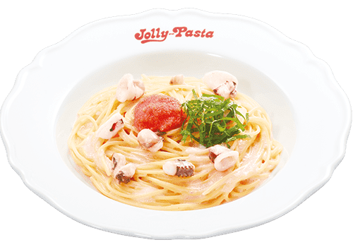 ヤリイカの明太子クリーム