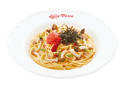 あさりと明太子のペペロンチーノ