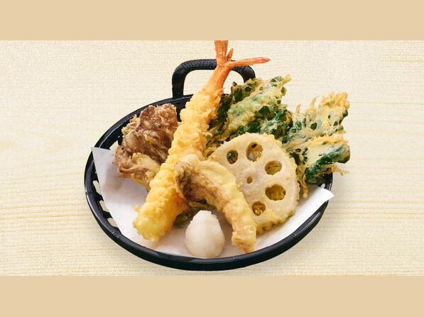 上海老ときのこの天ぷら